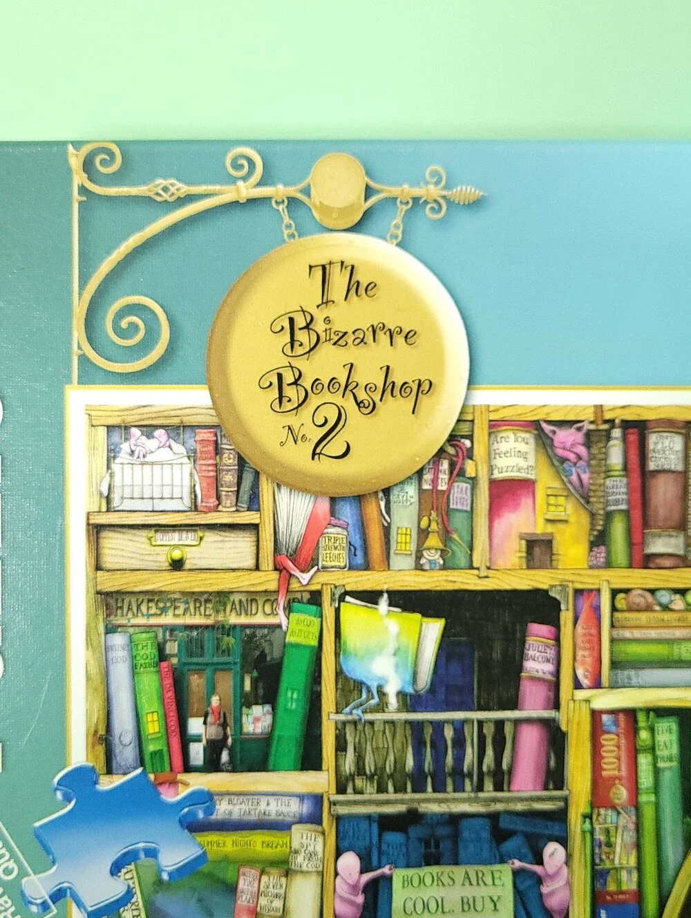 RAVENSBURGER, The Bizarre Bookshop #2, 1000 Piece Puzzle